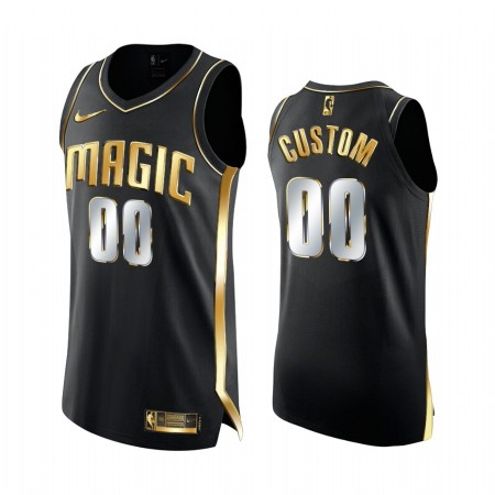 Maglia NBA Orlando Magic Personalizzate 2020-21 Nero Golden Edition Swingman - Uomo